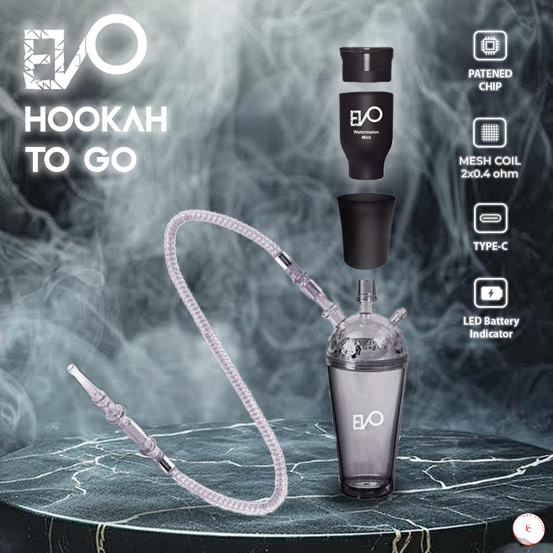 EVO DISPOSABLE HOOKAH TO GO - $39.99