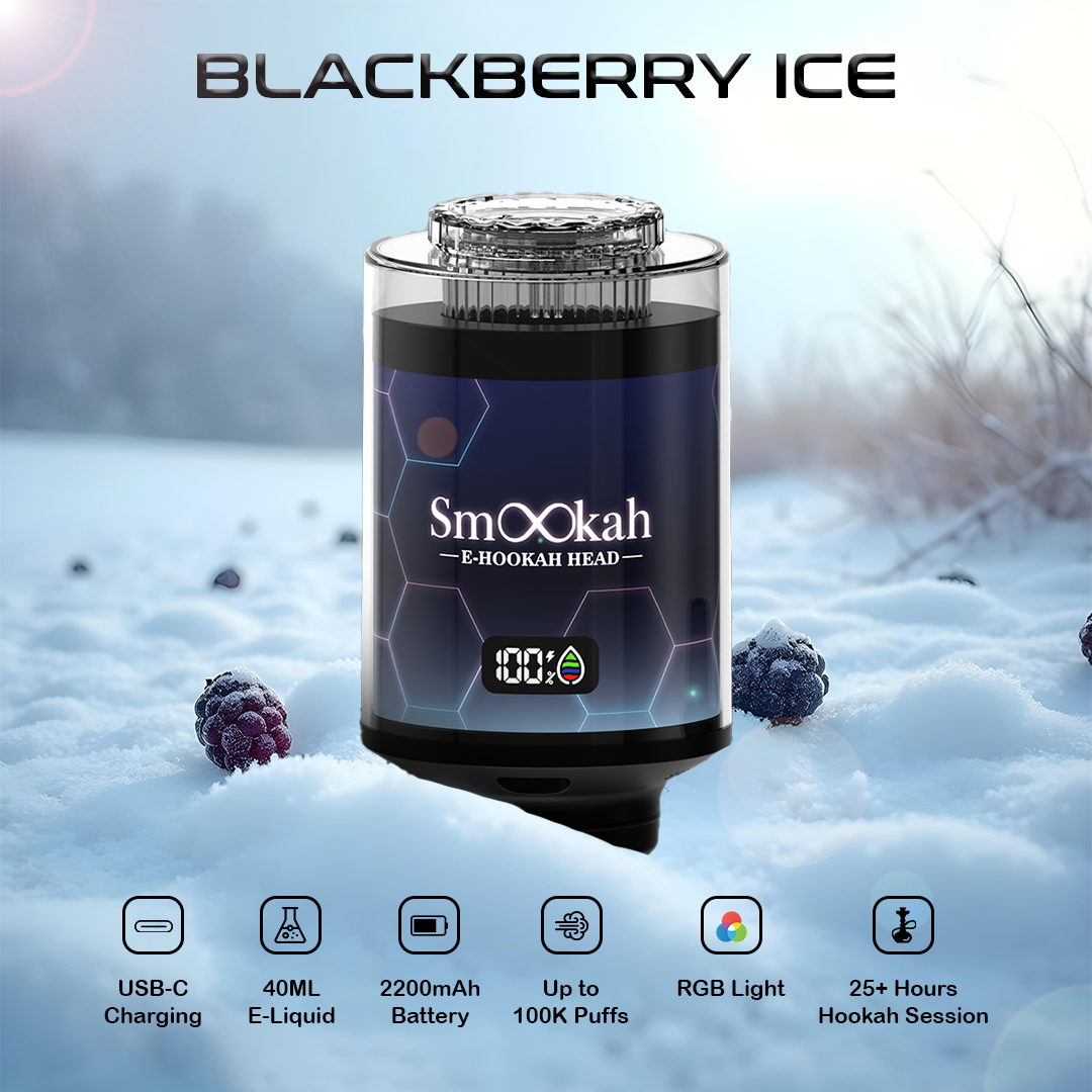 Smookah 2 in 1 Disposable Vape Hookah Head 100K Puff - $24.99