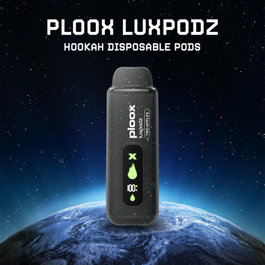Ploox By Luxpodz 15K Disposable with Earth in the background